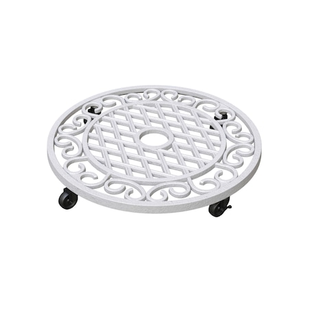 Panacea PLANT STND IRON WHLD 17" 84726